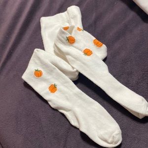 Gymboree Pumpkins Tights
